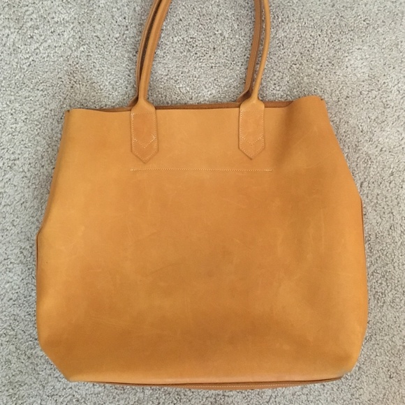 Genuine Leather Tote - Picture 5 of 6